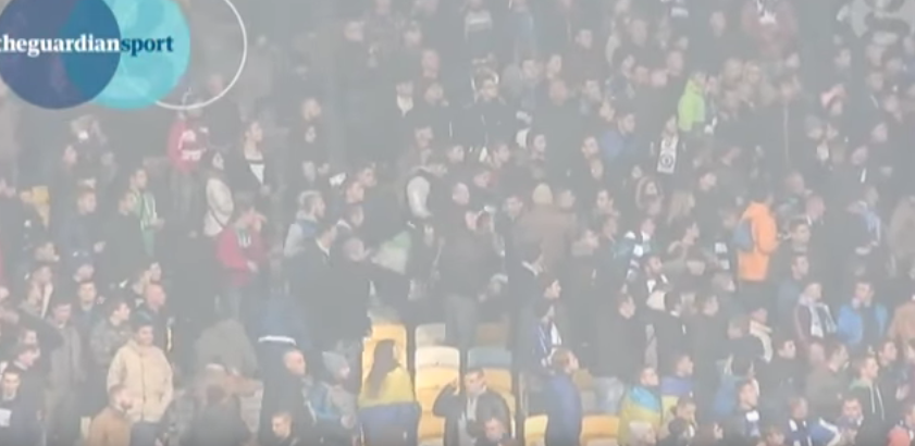 Νέα ρατσιστική επίθεση από οπαδούς της Ντιναμό Κιέβου [Βίντεο]