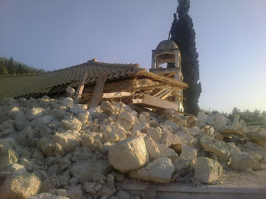 Ο σεισμός έφερε τη Λευκάδα 36 εκατοστά πιο κοντά στην Κεφαλλονιά
