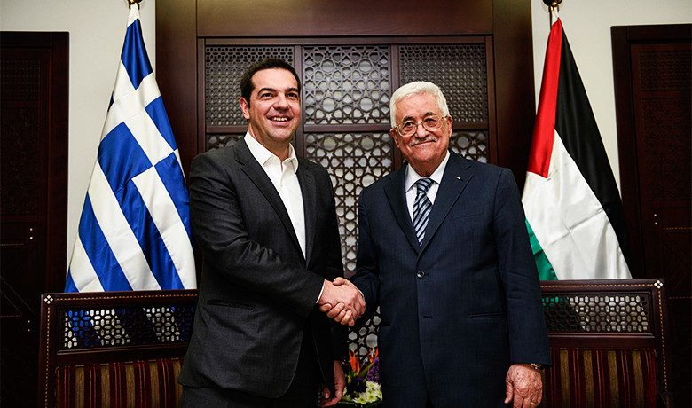 Τσίπρας: Υπέρ των δύο κρατών για το Παλαιστινιακό η Ελλάδα