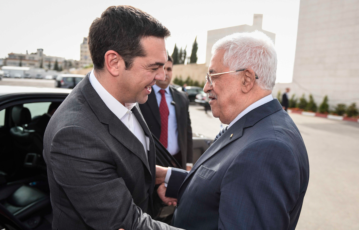 Στην Αθήνα ο Αμπάς 21 Δεκεμβρίου – Αναγνώριση του παλαιστινιακού κράτους από τη Βουλή