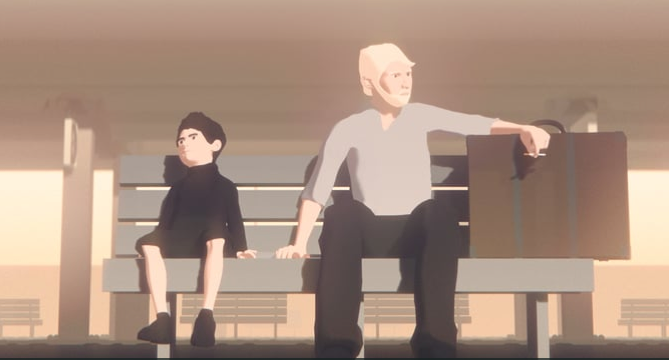 Ένα animation για μία καθοριστική συνάντηση ενός δραπέτη με έναν μαθητή