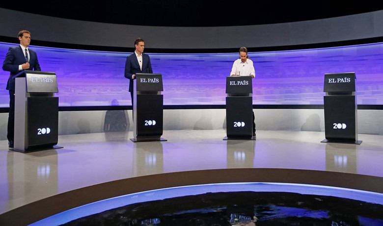 Εκλογές στην Ισπανία: Debate για τρεις και νικητής ο Ιγκλέσιας