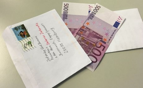 Γερμανός συνταξιούχος έδωσε 1.000 ευρώ για τις πολεμικές αποζημιώσεις στα Καλάβρυτα