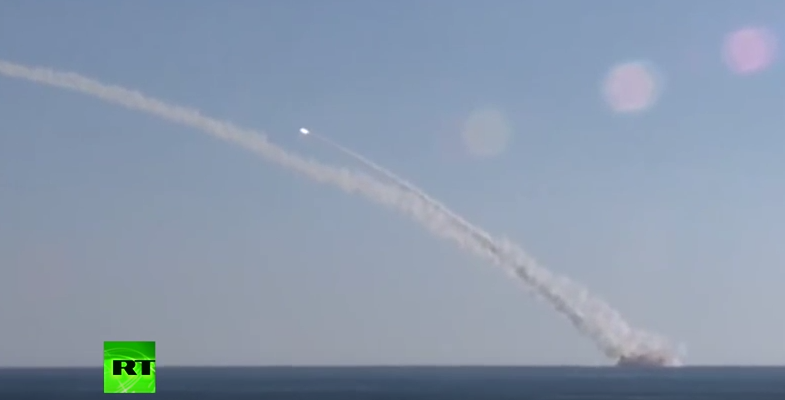 Ρωσικό υποβρύχιο χτύπησε θέσεις του Ισλαμικού Κράτους από τη Μεσόγειο [ΒΙΝΤΕΟ]