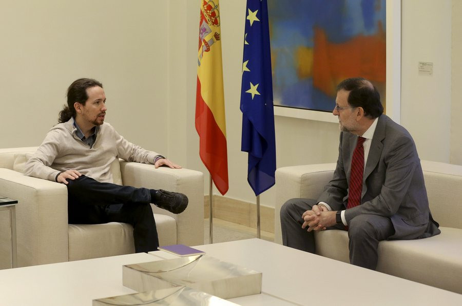 Το Podemos λέει «όχι» σε οποιαδήποτε συνεργασία για κυβέρνηση Ραχόι