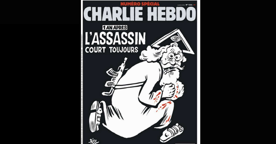 Το εξώφυλλο του Charlie Hebdo έναν χρόνο μετά την επίθεση
