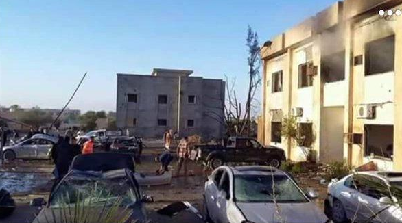 Μακελειό στη Λιβύη: Πολύνεκρη επίθεση σε βάση της αστυνομίας [ΦΩΤΟΓΡΑΦΙΕΣ]