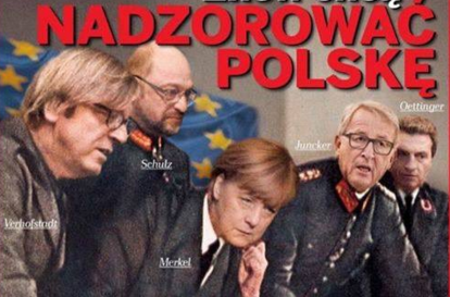 Πολωνικό περιοδικό παρουσιάζει ως ναζί Μέρκελ, Σουλτς και Γιούνκερ