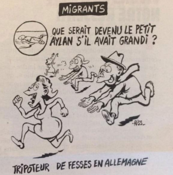 Το σκίτσο του Charlie Hebdo για τον Αιλάν που διχάζει