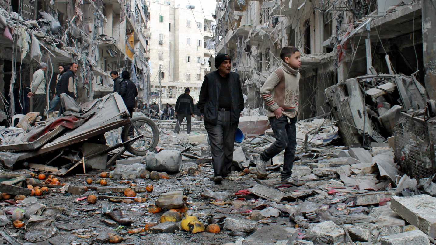 Συρία μια κατεστραμμένη χώρα: Πάνω από 260.000 νεκροί, πάνω από 50% του πληθυσμού οι εκτοπισμένοι