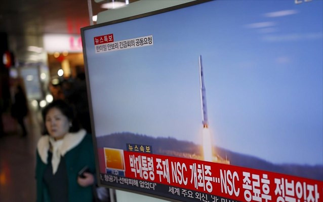 Πύραυλο μεγάλου βεληνεκούς εκτόξευσε η Βόρειος Κορέα