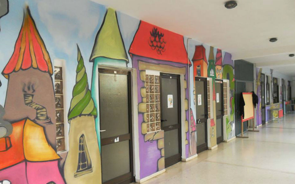 Υπέροχα γκράφιτι γέμισαν με χρώμα τους τοίχους του 10ου Δημοτικού Σχολείου Χανίων [ΦΩΤΟΓΡΑΦΙΕΣ]