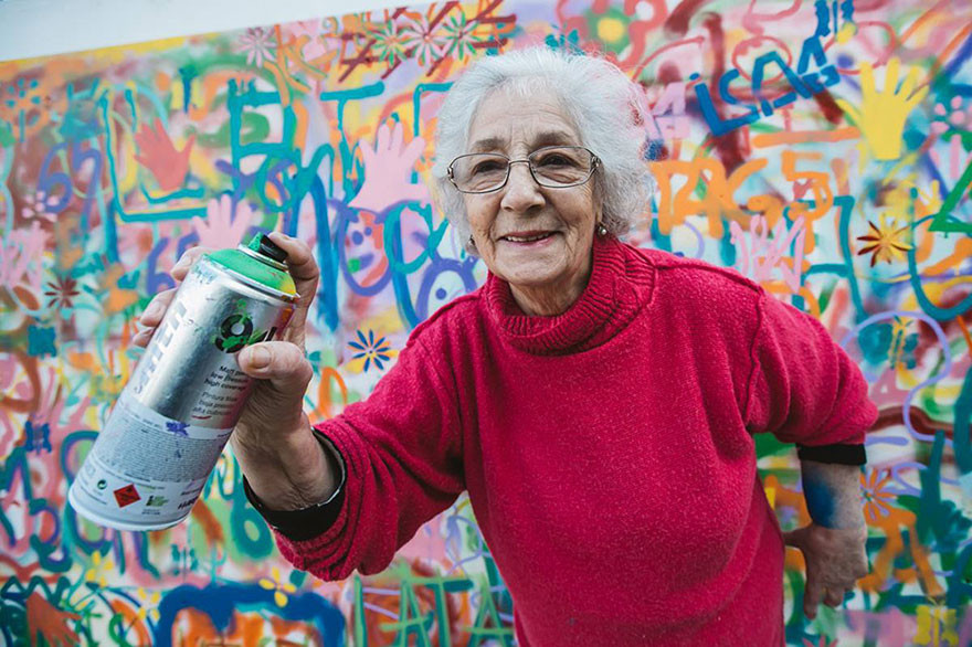«Τρέμετε» νέοι της Πορτογαλίας! Παππούδες και γιαγιάδες… ασυγκράτητοι γκραφιτάδες!