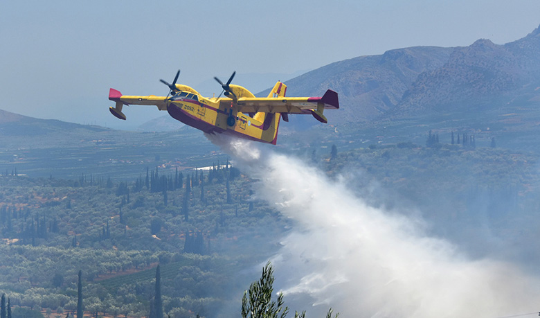 Έσβησε η φωτιά στη Μάνη – Υπό έλεγχο η πυρκαγιά στην ορεινή Τριφυλία