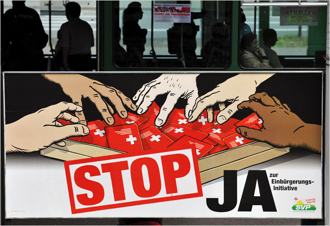 Δημοψήφισμα στην Ελβετία για την απέλαση ξένων πολιτών