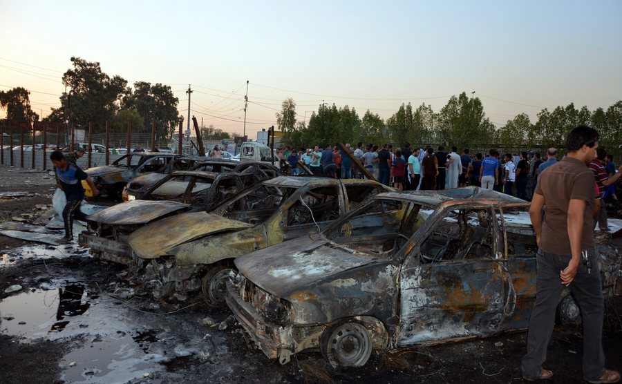 Τουλάχιστον 70 νεκροί από διπλή βομβιστική επίθεση στο Ιράκ