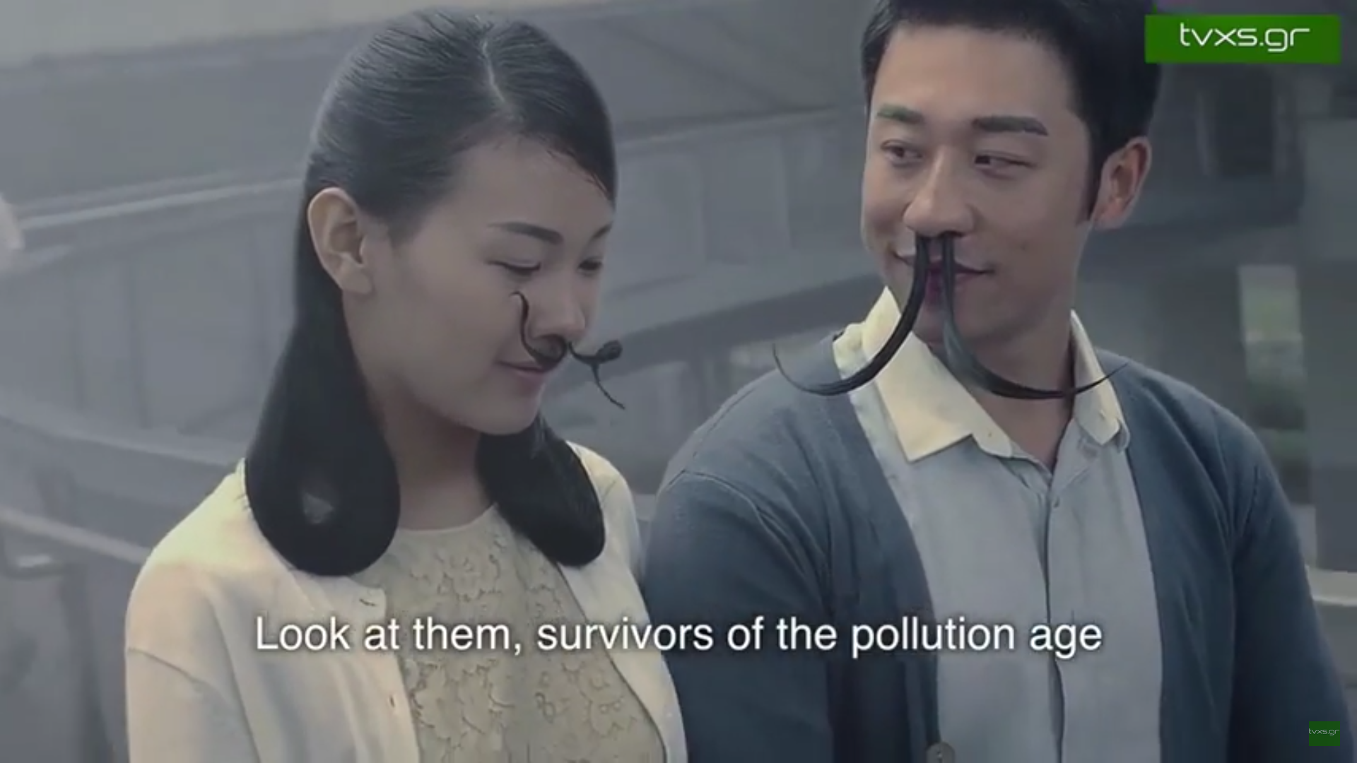 Κίνα: Οργάνωση στέλνει ένα ασυνήθιστο μήνυμα για την ατμοσφαιρική ρύπανση [ΒΙΝΤΕΟ]