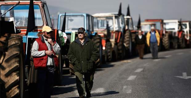 Συμβολικές καταλήψεις από αγρότες της Ημαθίας στη Βέροια