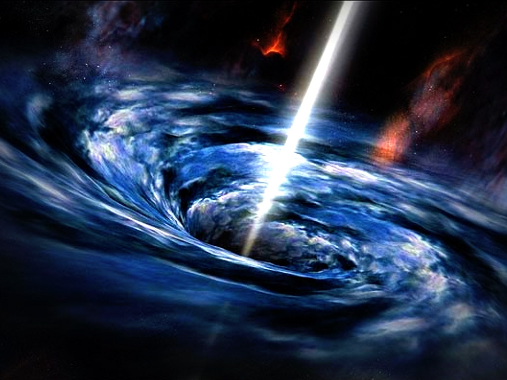 Μια μαύρη τρύπα που…πετάει φωτιές με ενέργεια όση 1.000 ήλιοι!