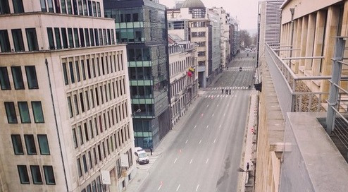 Νεκρή πόλη οι Βρυξέλλες μετά τη διπλή επίθεση [ΦΩΤΟΓΡΑΦΙΕΣ]