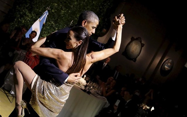 Σαράντα χρόνια μετά τη δικτατορία ο Ομπάμα χορεύει αργεντίνικο τάνγκο