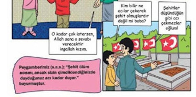 Τουρκία: Κόμικ σε κρατικό περιοδικό προτρέπει τα παιδιά να γίνουν μάρτυρες