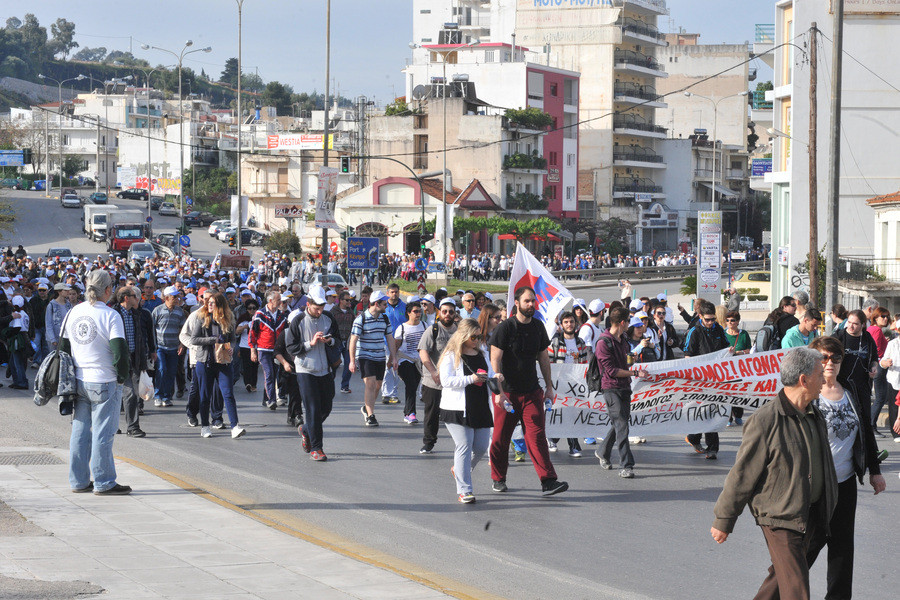 Πάτρα – Αθήνα: Ξεκίνησε η πορεία κατά της ανεργίας [ΦΩΤΟ]