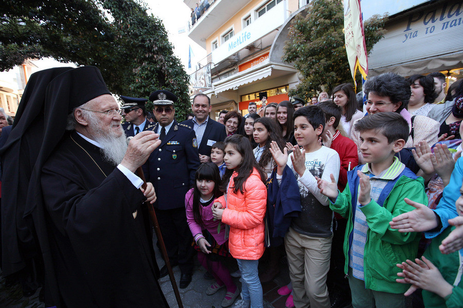 Βαρθολομαίος: Όσοι ανοίγουν τα σπίτια τους στους πρόσφυγες μιμούνται τους Αγίους