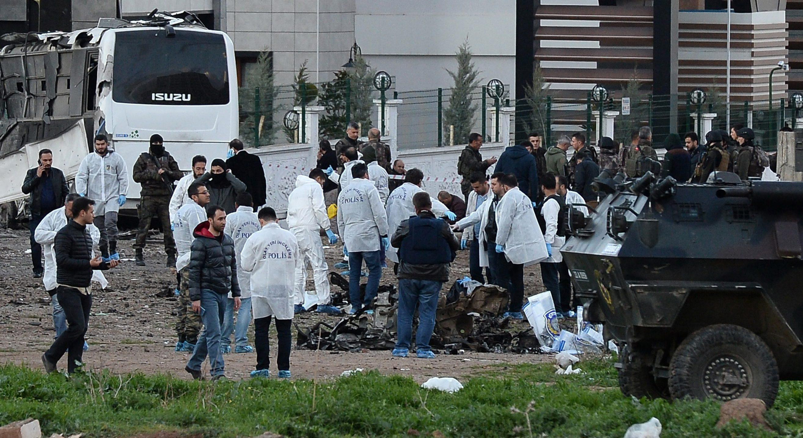 Τέσσερις νεκροί στρατιώτες από βομβιστική επίθεση στη νοτιοανατολική Τουρκία