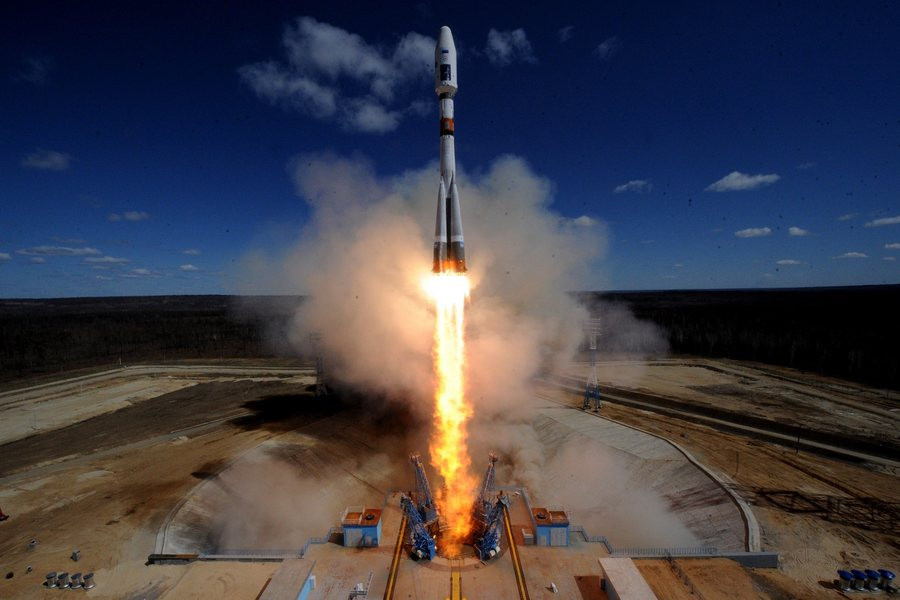 Δείτε εντυπωσιακό βίντεο από την εκτόξευση του νέου ρωσικού πυραύλου Soyuz