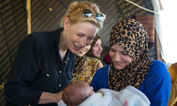 Η Κέιτ Μπλάνσετ είναι η νέα Πρέσβειρα Καλής Θέλησης του ΟΗΕ για τους Πρόσφυγες