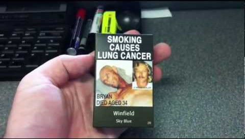 Με εικόνες καρκινοπαθών τα πακέτα των τσιγάρων στην Ευρώπη