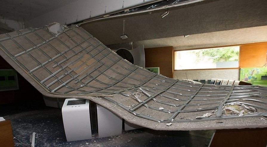 Κατέρρευσε η οροφή του μουσείου της ζώνης Σένγκεν!