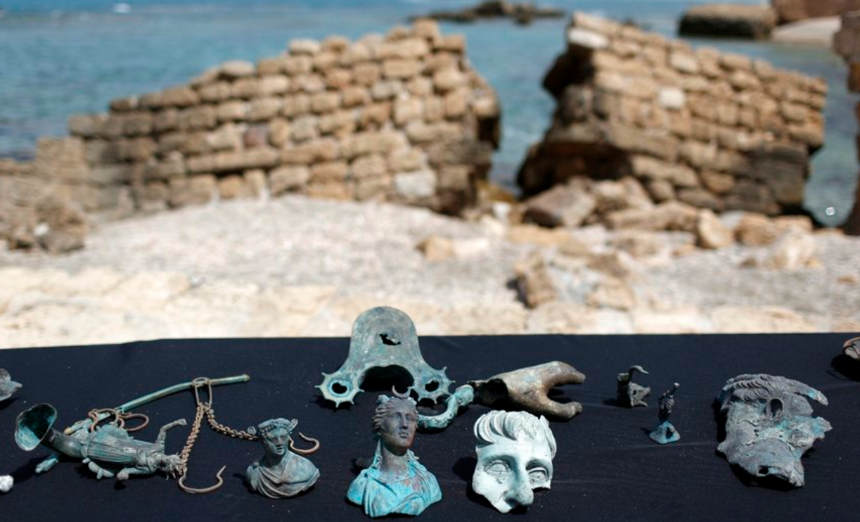 Ρωμαϊκό ναυάγιο 1.600 ετών ανακαλύφθηκε στο αρχαίο λιμάνι της Καισάρειας