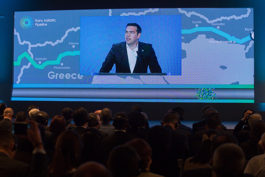 Τσίπρας στα εγκαίνια του TAP: Η Ελλάδα μπαίνει σε νέα εποχή