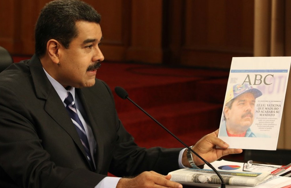 Παγκόσμιο διαδικτυακό διάβημα από Μαδούρο: Σταματήστε τον πόλεμο κατά της Βενεζουέλα