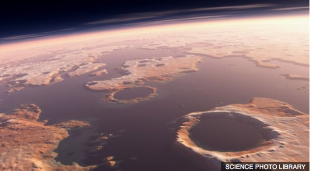 Γιγαντιαία τσουνάμι ύψους 120 μέτρων σάρωσαν κάποτε τον πλανήτη Άρη