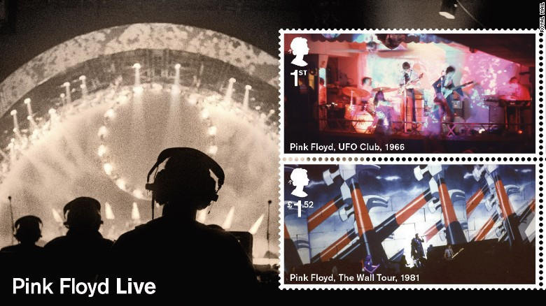Οι Pink Floyd γίνονται γραμματόσημα – Δείτε τα!