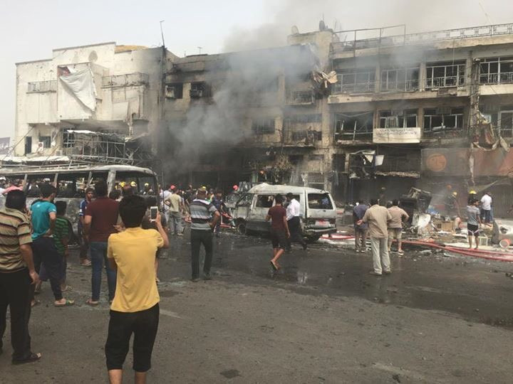 Διπλή βομβιστική επίθεση με δεκάδες νεκρούς στη Βαγδάτη