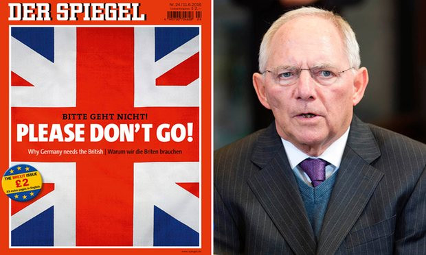 Το Spiegel παρακαλά τους Βρετανούς να μη φύγουν από την ΕΕ