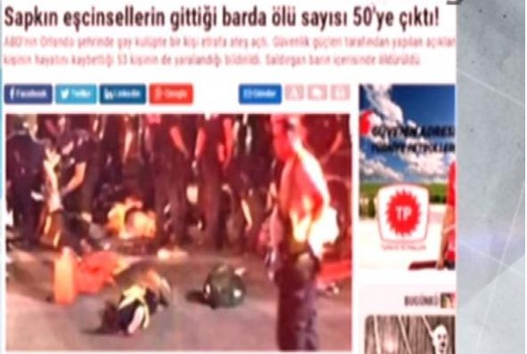 Τουρκική εφημερίδα προκαλεί: «Πενήντα ανώμαλοι σκοτώθηκαν στις ΗΠΑ!» [ΒΙΝΤΕΟ]