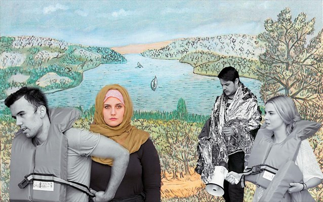 «Ημερολόγια αλληλεγγύης»: Μία παράσταση για τους πρόσφυγες στο Θέατρο Τέχνης