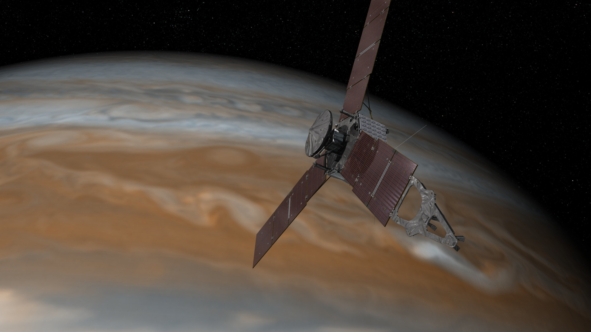 Το Juno της NASA πλησιάζει στον Δία – Φθάνει μετά από ταξίδι 5 ετών [BINTEO]