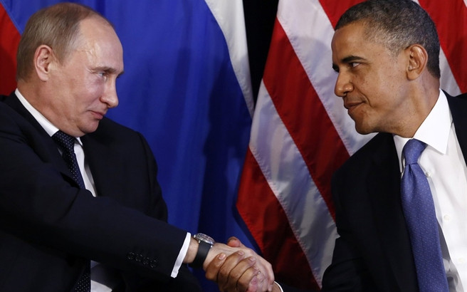 Ομπάμα και Πούτιν  συντονίζονται για τη Συρία