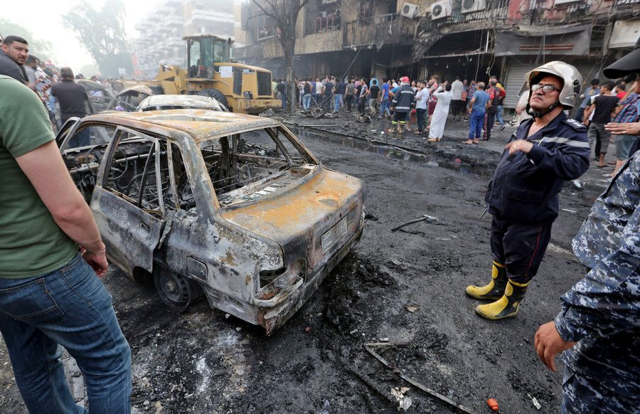 Τουλάχιστον εννέα νεκροί από έκρηξη στη Βαγδάτη