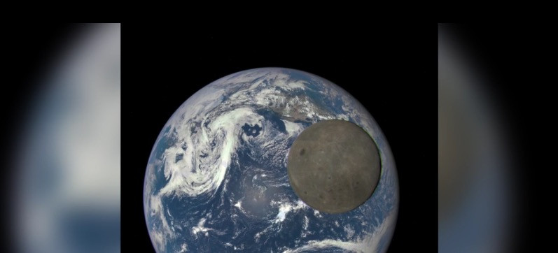 Ένα εντυπωσιακό βίντεο της NASA δείχνει τη σελήνη να περνά μπροστά από την ηλιόλουστη Γη