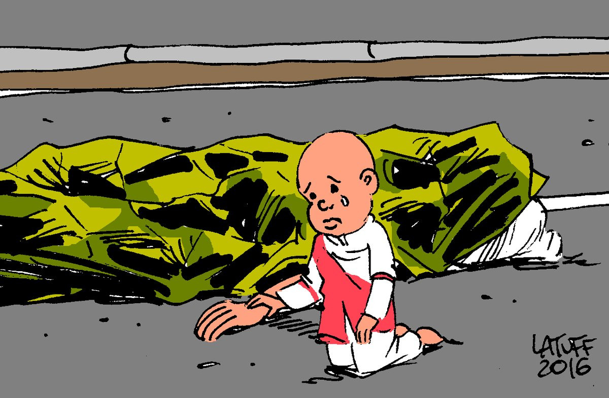Το συγκλονιστικό σκίτσο του Κάρλος Λατούφ για τα θύματα της Νίκαιας