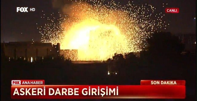 Ο βομβαρδισμός της τουρκικής Βουλής [ΦΩΤΟ+ΒΙΝΤΕΟ]