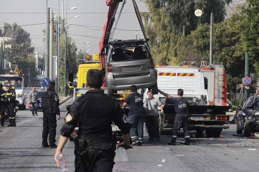 Καραμπόλα τεσσάρων αυτοκινήτων στην άνοδο της Κηφισίας στο Μαρούσι