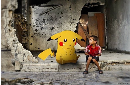 Αντί να σώζετε Pokemon, σώστε τα παιδιά της Συρίας